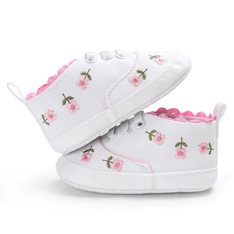 Canvas Cute Flower Sneaker Shoes