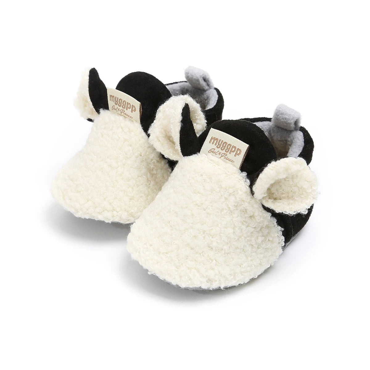 Warm Soft Sole Crib Shoes