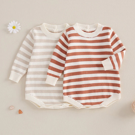 Long Sleeve Crew Neck Bubble Bodysuit