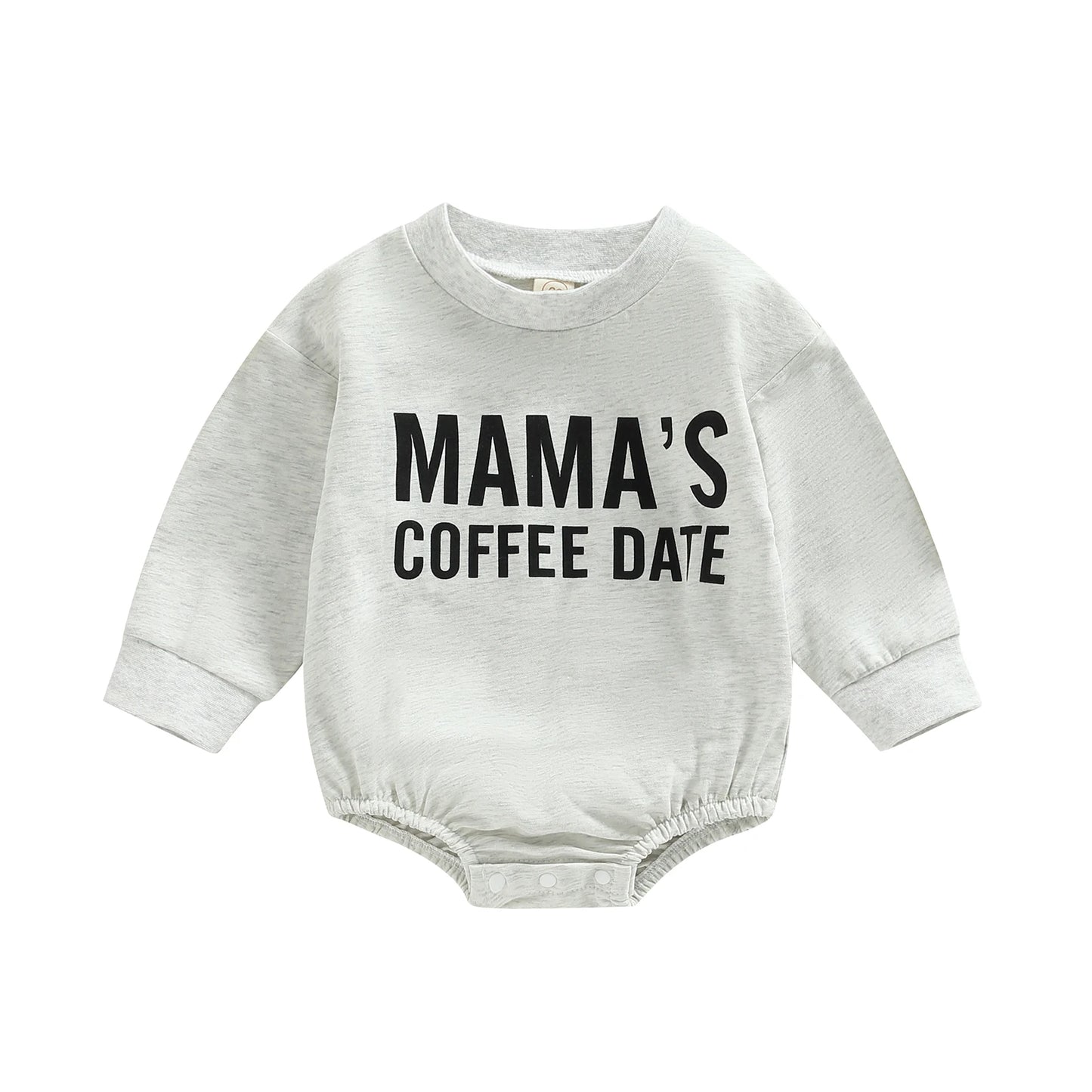 Letter MAMA's Coffee Date Print Bodysuit