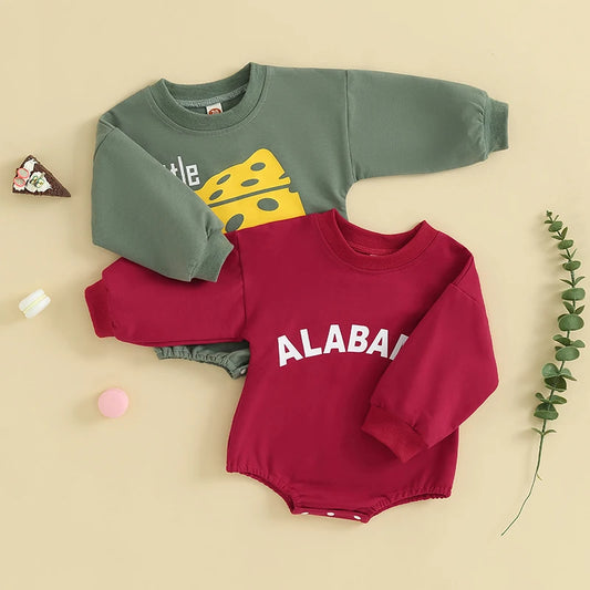 Baby Girl Football Bodysuit