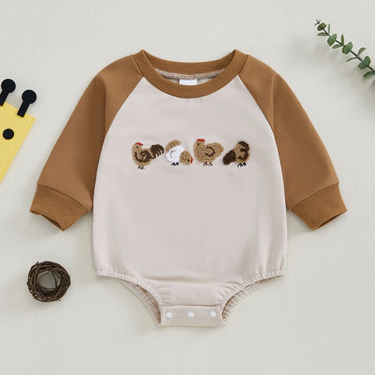 Long Sleeve Toddler Fall Bodysuits