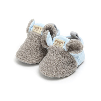 Warm Soft Sole Crib Shoes