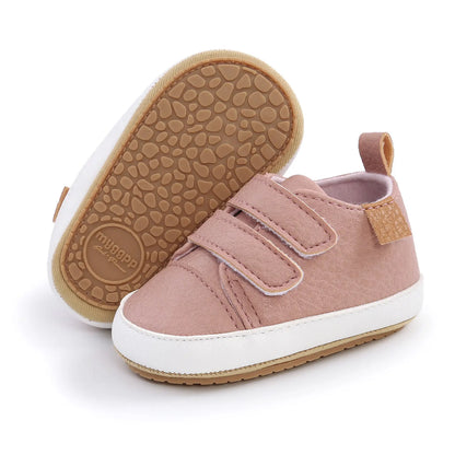 Solid Shallow Buckle Strap Casual Shoes