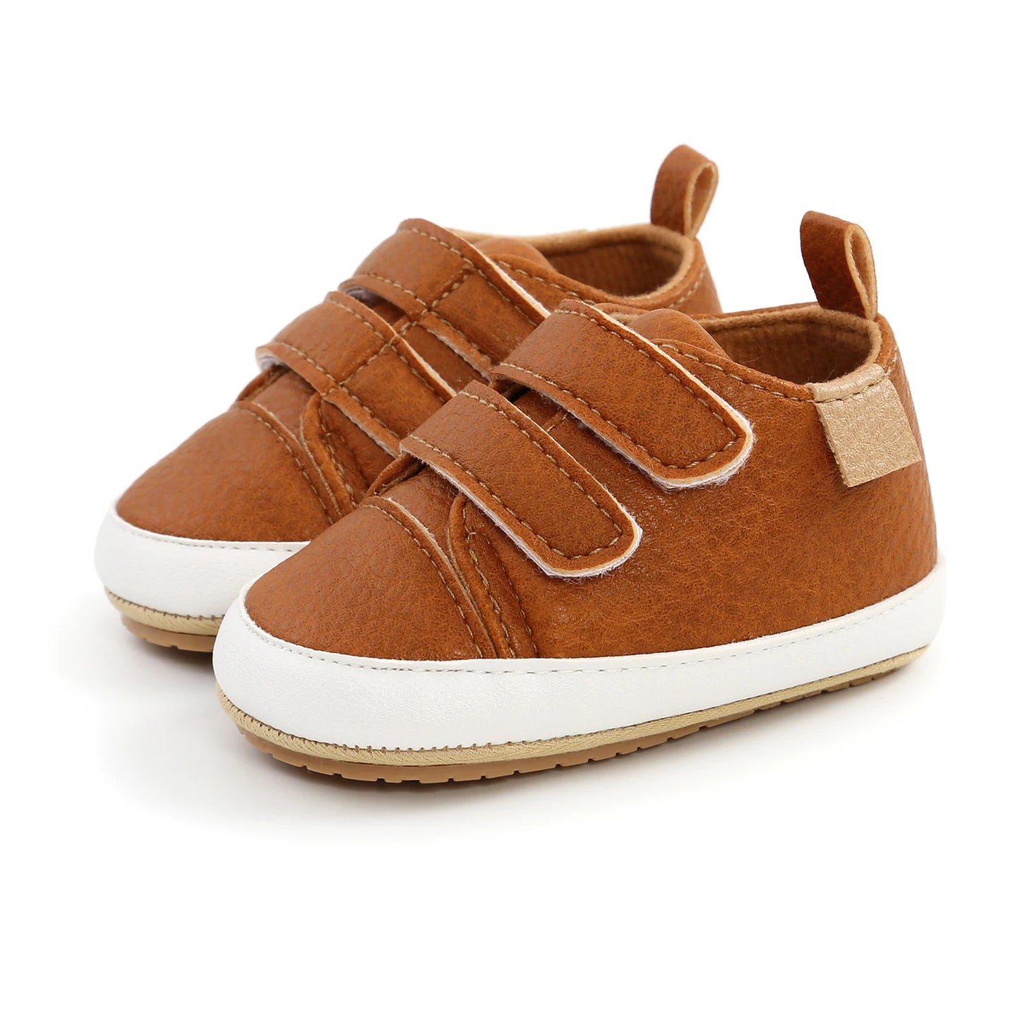 Solid Shallow Buckle Strap Casual Shoes