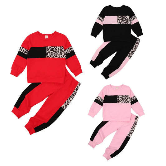 Leopard Pattern Shirt Long Pants Outfit