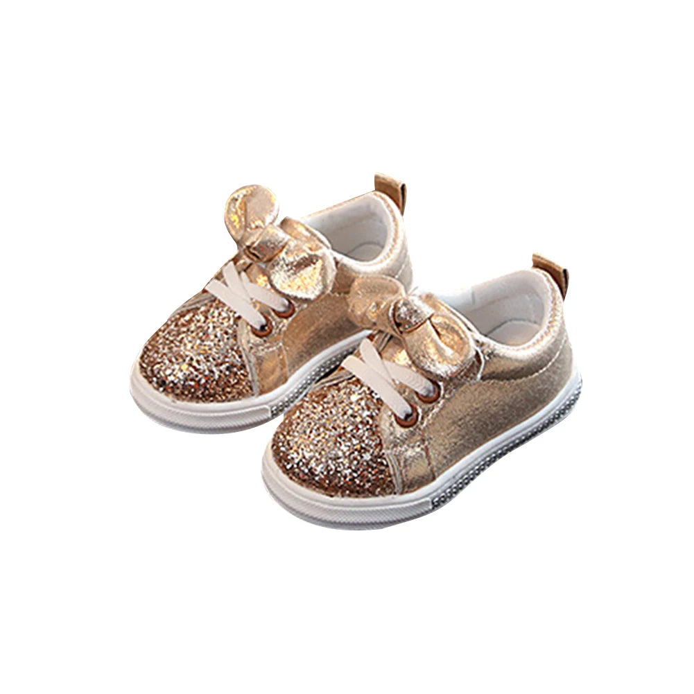 Cute Bowknot Shiny Shoes