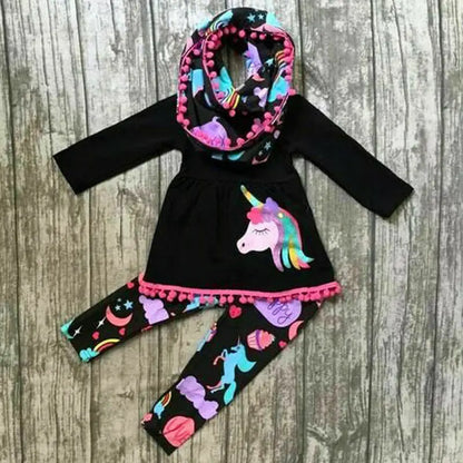 Dress + Floral Pant Clothing Set