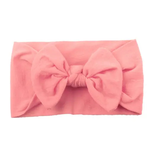 Elastic Wrap 12 Colors Baby Bowknot