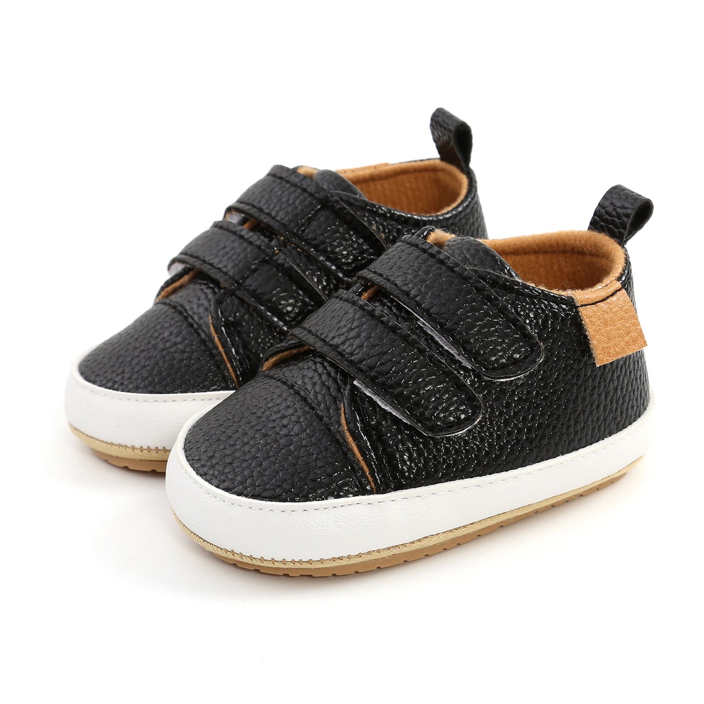 Solid Shallow Buckle Strap Casual Shoes