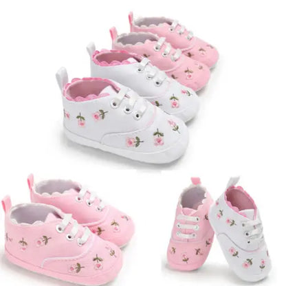 Canvas Cute Flower Sneaker Shoes