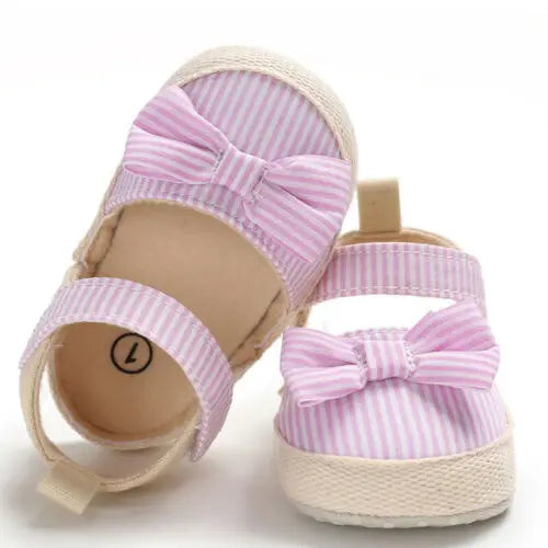 Baby Girl Soft Crib Shoes