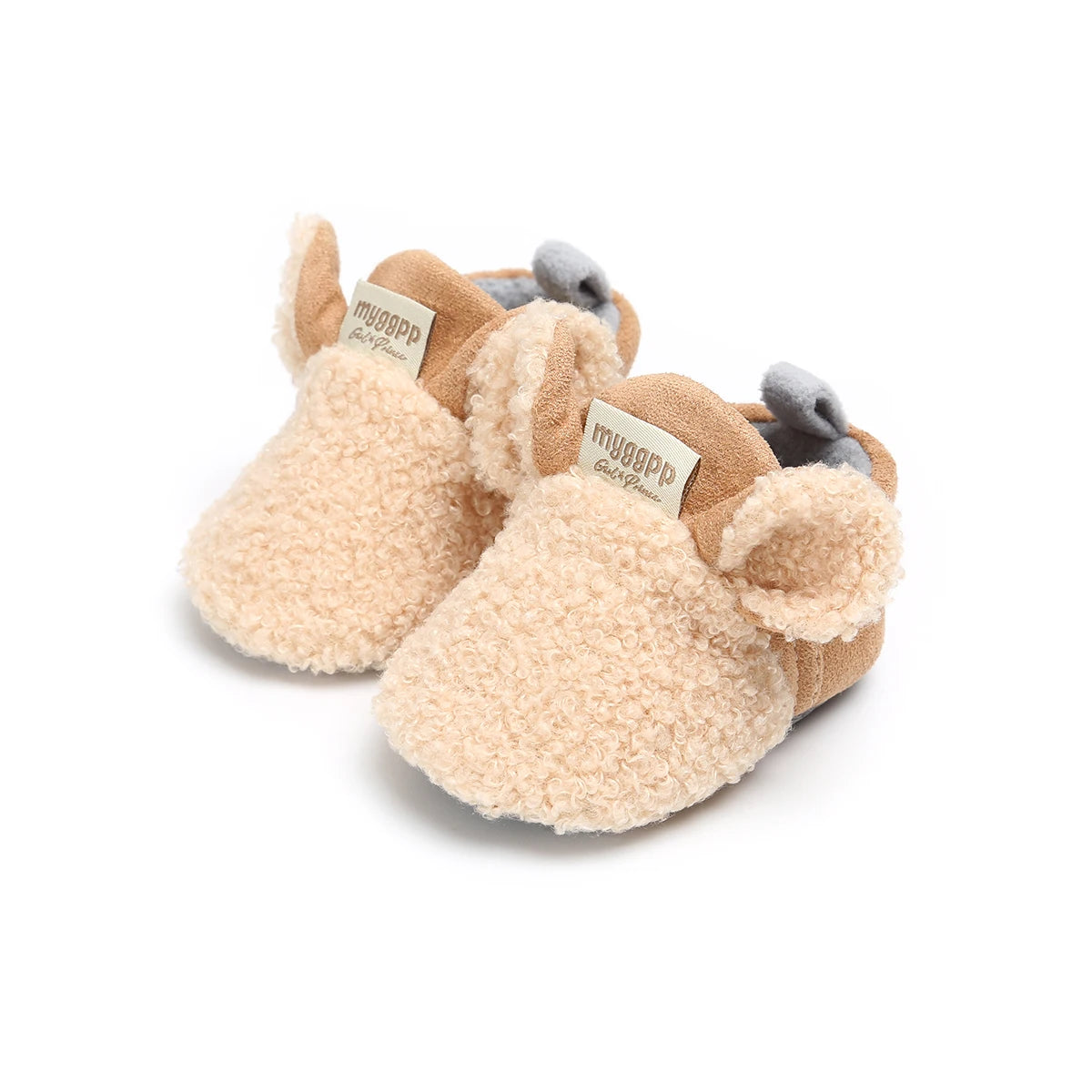 Warm Soft Sole Crib Shoes
