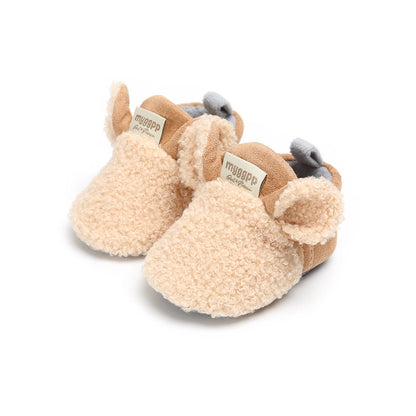 Warm Soft Sole Crib Shoes