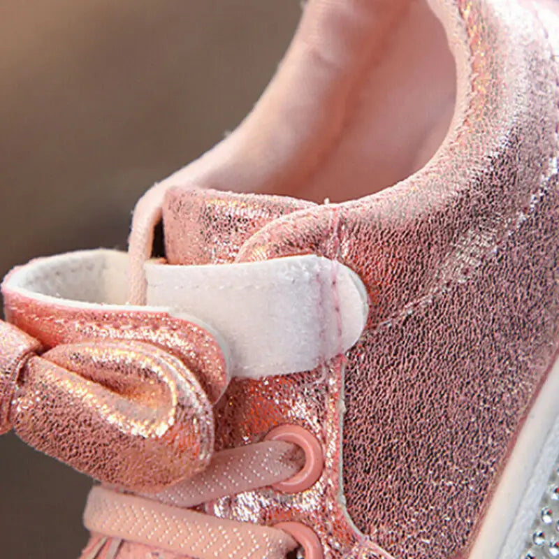 Cute Bowknot Shiny Shoes