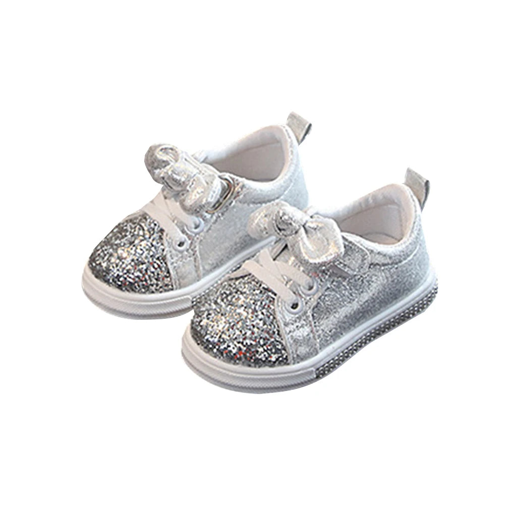 Cute Bowknot Shiny Shoes