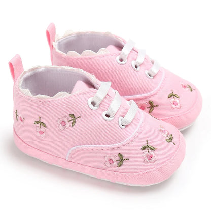 Canvas Cute Flower Sneaker Shoes