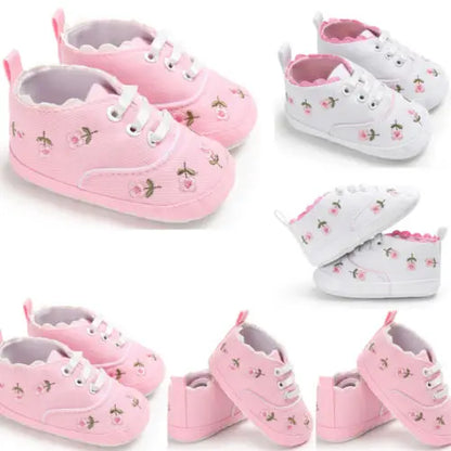 Canvas Cute Flower Sneaker Shoes