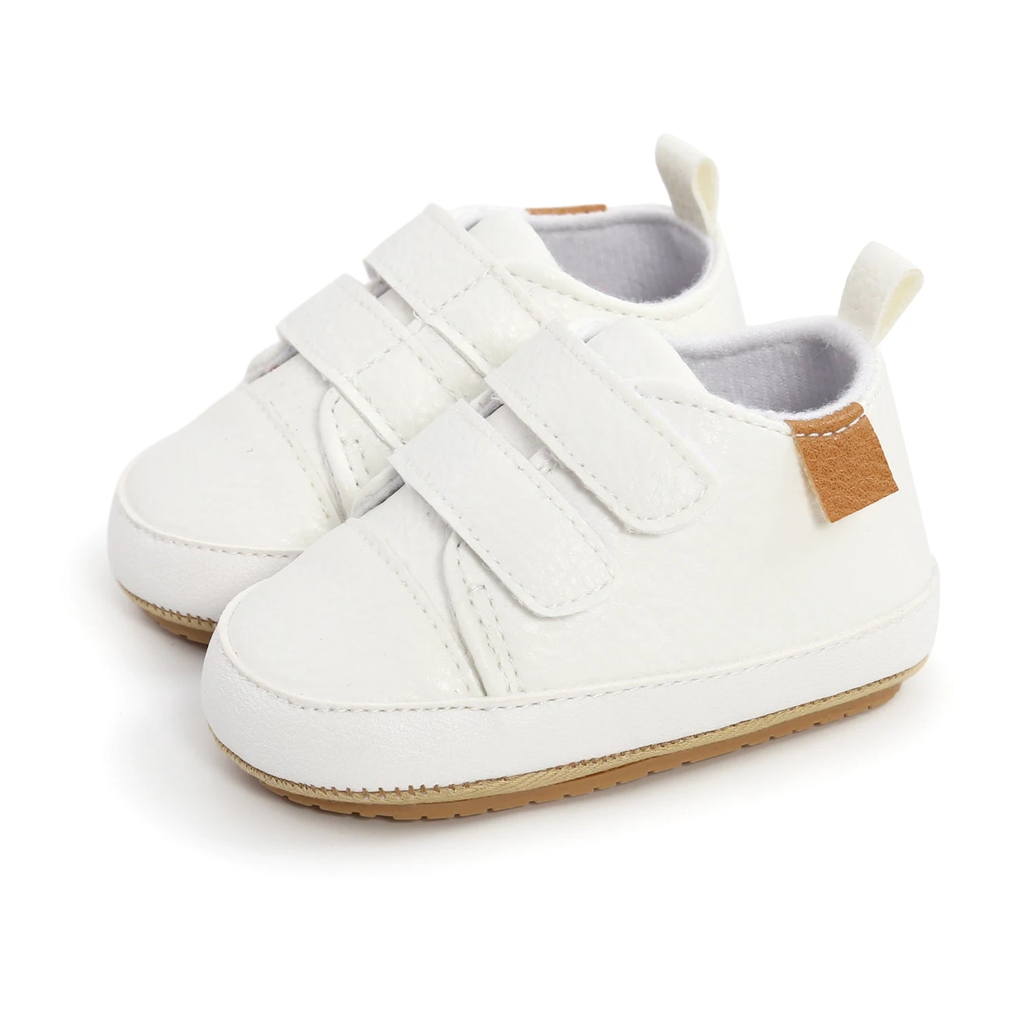 Solid Shallow Buckle Strap Casual Shoes