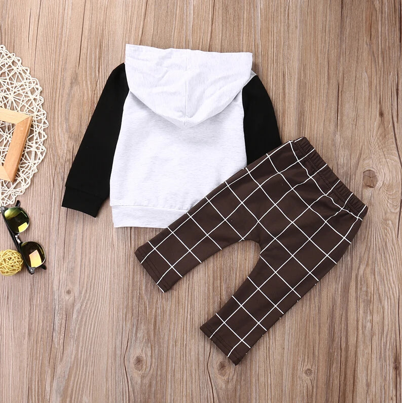 Tops Pants Plaid Clothing Boys Outfits