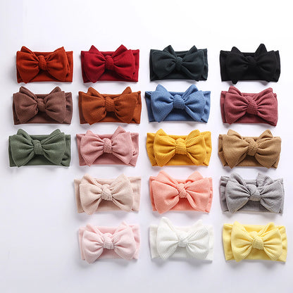 Cute Stretch Bowknot Sweat Hair Bands