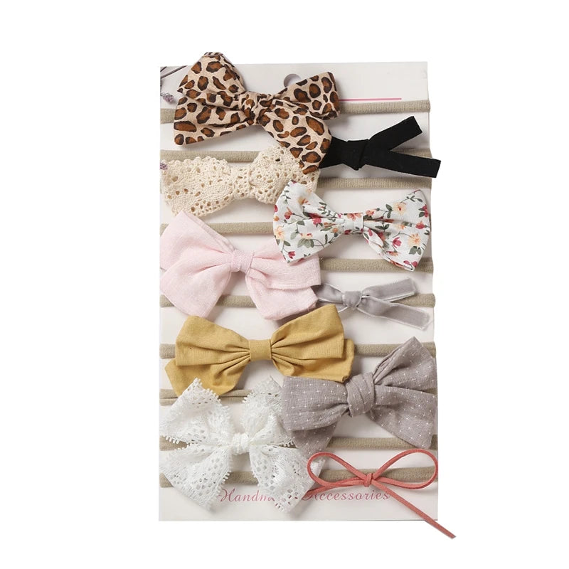 Baby Girl Stretchy Nylon Hairbands