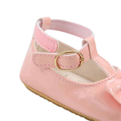 Soft Sole Bowknot Princess Wedding Shoes