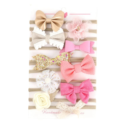 Baby Girl Stretchy Nylon Hairbands
