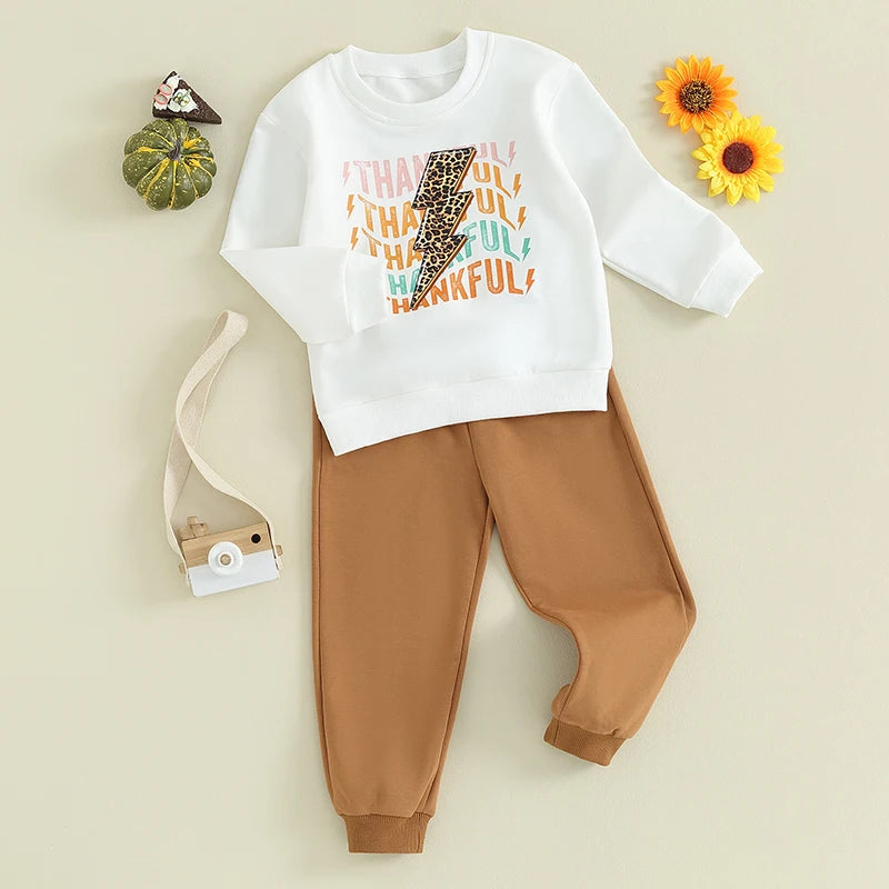 Crewneck Sweatshirt Long Pants Clothes