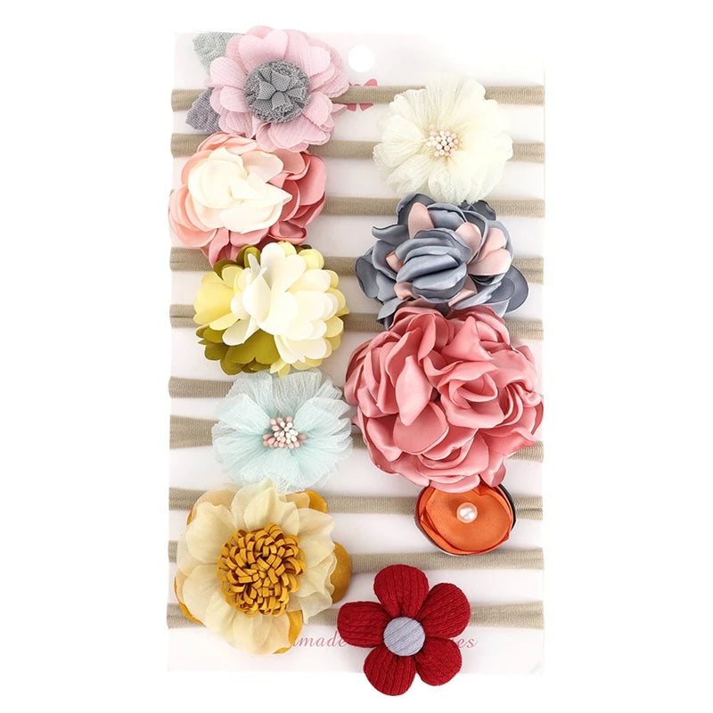 Baby Girl Stretchy Nylon Hairbands