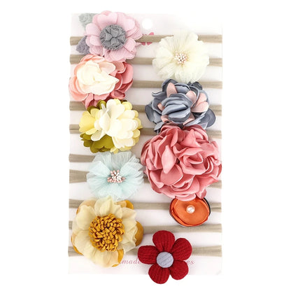 Baby Girl Stretchy Nylon Hairbands