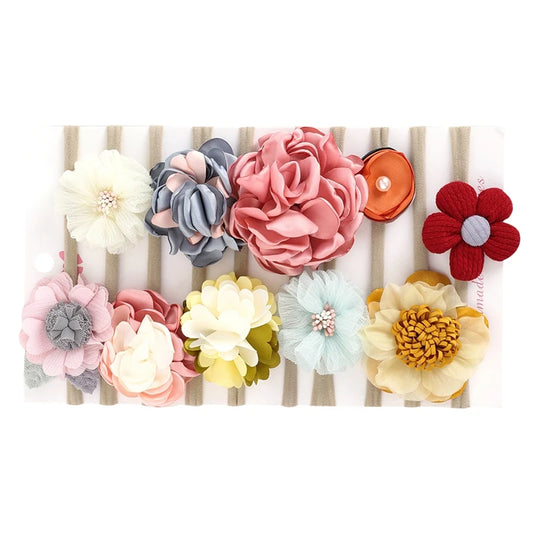 Baby Girl Stretchy Nylon Hairbands