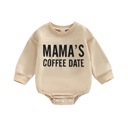 Letter MAMA's Coffee Date Print Bodysuit