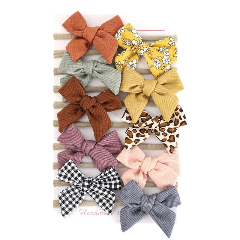 Baby Girl Stretchy Nylon Hairbands