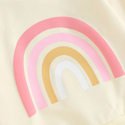 Baby Girls Toddler Rainbow Outfits