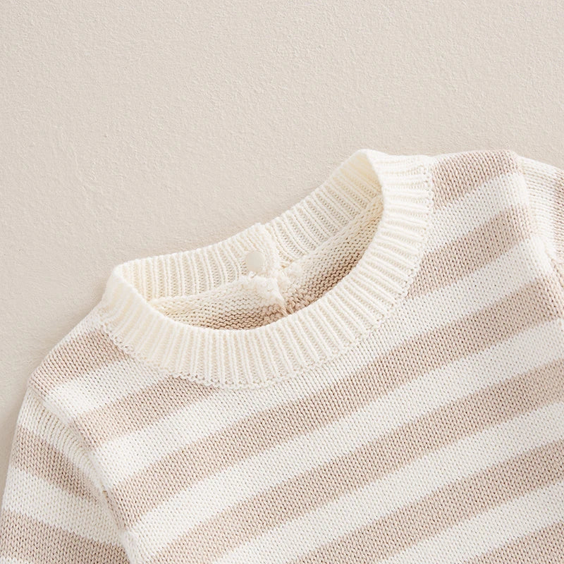 Long Sleeve Crew Neck Bubble Bodysuit