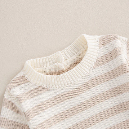 Long Sleeve Crew Neck Bubble Bodysuit