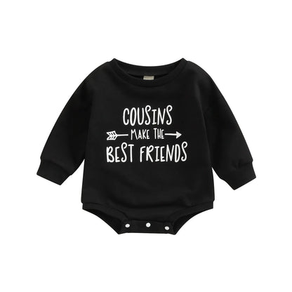 Print Loose Crotch Button Short Bodysuit