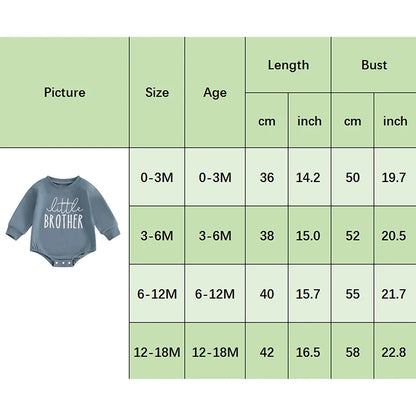 Round Neck Long Sleeve Toddler Fall Bodysuits