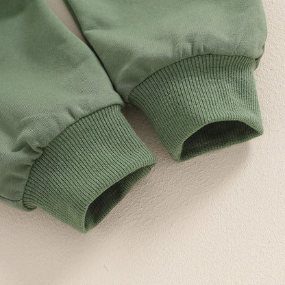 “A Little Dirt Never Hurt” Toddler Outfit – Cozy Top & Jogger Set