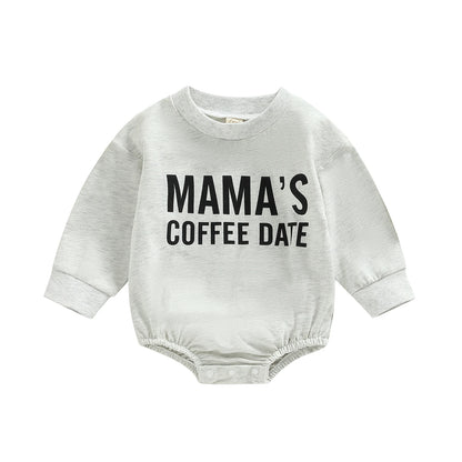 Letter MAMA's Coffee Date Print Bodysuit