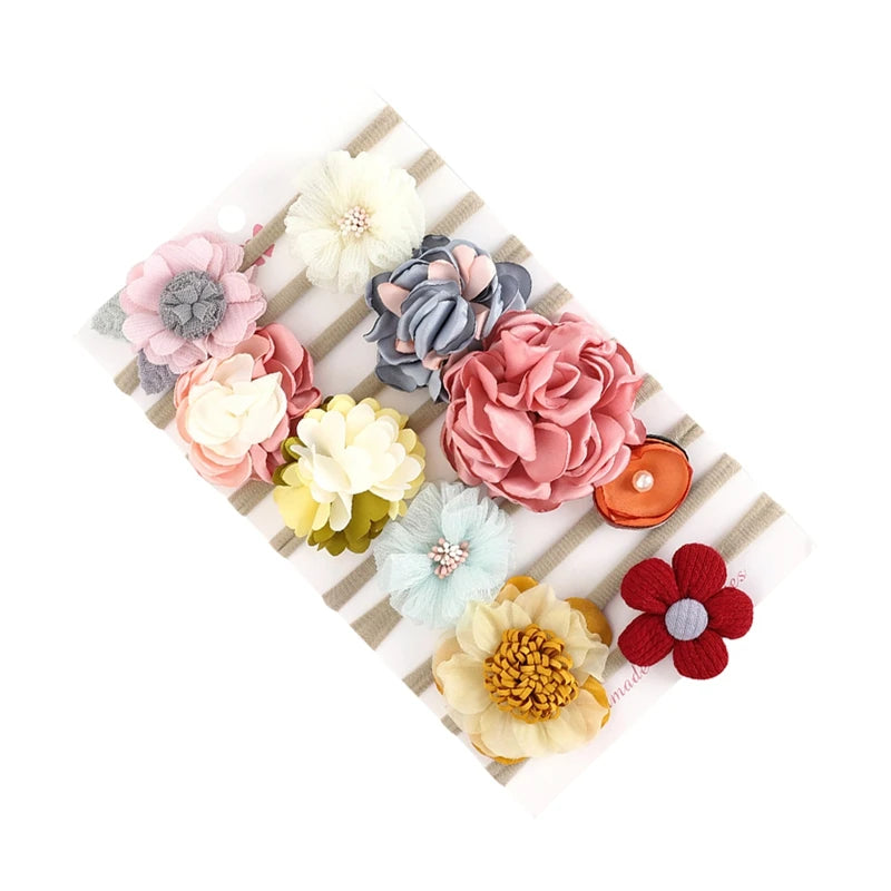 Baby Girl Stretchy Nylon Hairbands