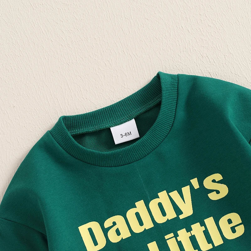 Golf Letter Print Round Neck Bodysuit