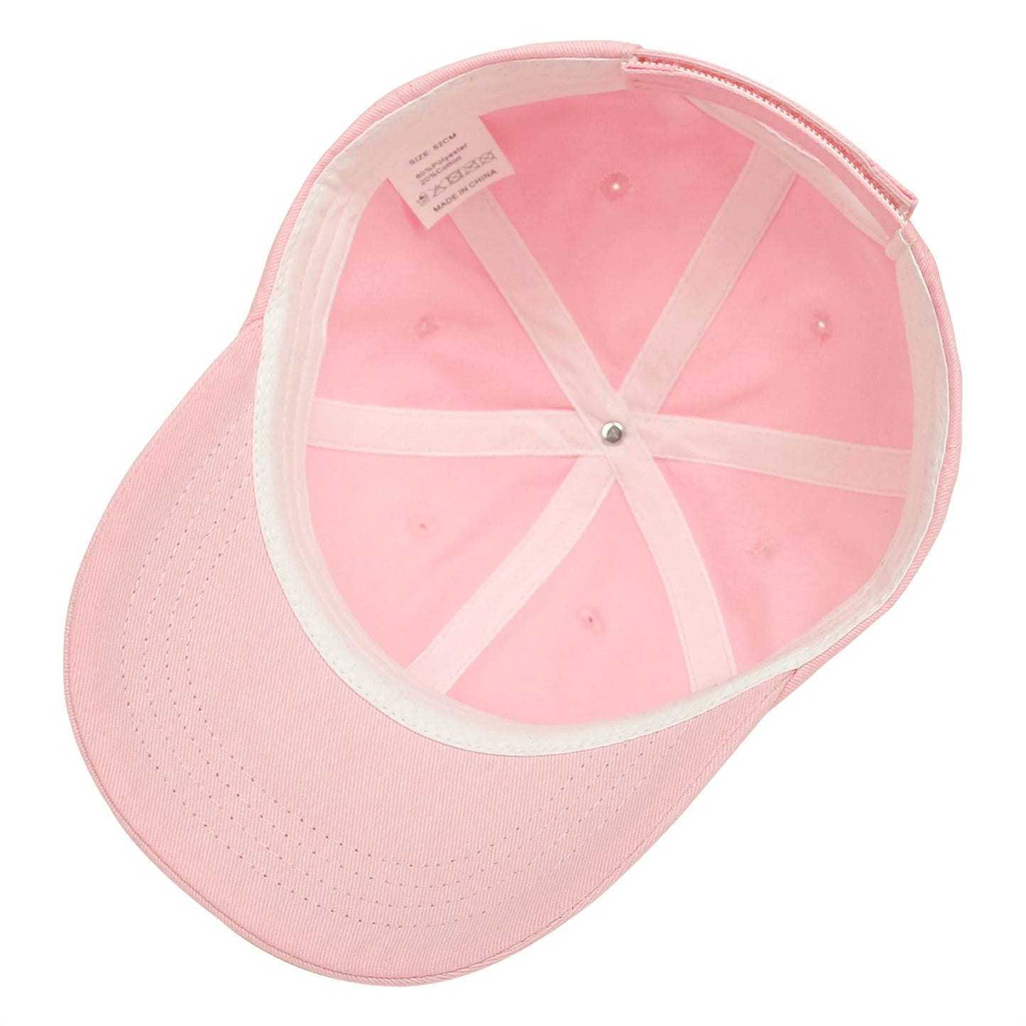 Cotton Adjustable Baseball Letter Hats