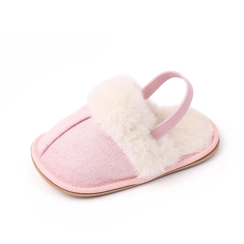 Soft Plush Warm Non Slip House Shoes