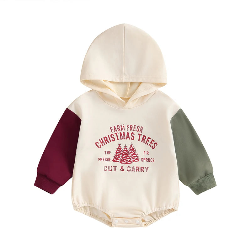 Baby Long Sleeve Christmas Bodysuit