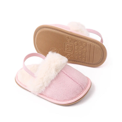 Soft Plush Warm Non Slip House Shoes