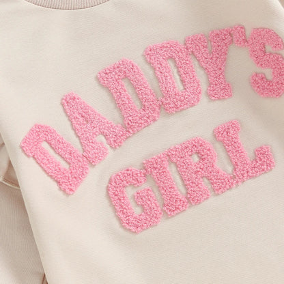 Ruffle Long Sleeve Sweatshirt Bodysuit