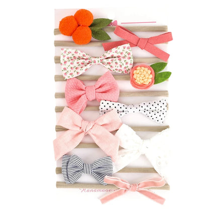Baby Girl Stretchy Nylon Hairbands