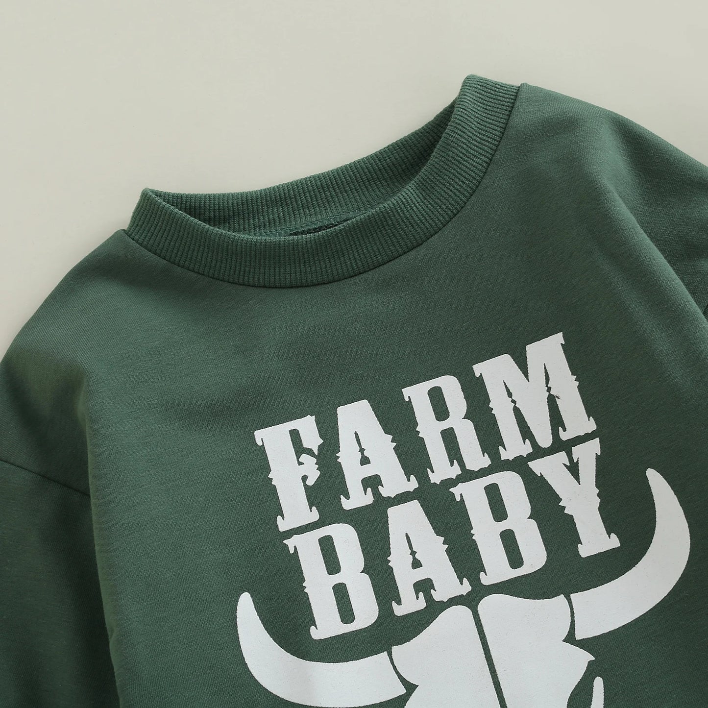 Cow Print Long Sleeve Round Neck Bodysuit